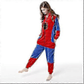 Pikkukuva 3 / 5: Spiderman Yhdet Palaa Pyjamat Mukavat Pehmeät Pyjamat (L 163-168cm)