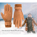 Miniatyrbild 2 av 5: Vinter Varma Touchscreen Handskar för Män Vinter Varma Fleece Icke-Sl