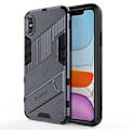 Pikkukuva 1 / 4: PC + TPU iskunkestävä kotelo iPhone X / XS:lle (Harmaa)