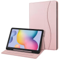 Pikkukuva 1 / 4: (punainen) Kotelo Samsung Galaxy Tab S6 Lite 10.4 tuumaa 2022/2020 - Moni-asentokansi korttipaikalla