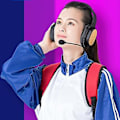 Miniatyrbilde 2 av 5: Bambus Bluetooth-hodetelefoner (Hvit)