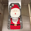 Miniatyrbillede 1 af 4: 2 i 1 Julepynt Toilet Sæt (Stil 3)