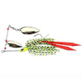 Pikkukuva 1 / 5: Kalastuslukit Terminator Spinning Bait Lot Buzz Baits hameilla Kalastustarvike