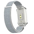 Miniatyrbild 4 av 5: PC-fodral + Nylon Loop-rem för Xiaomi Mi Band 7 Pro (Vit)
