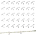 Miniatyrbilde 1 av 5: 100 stk festeklips for LED-striper, koblingsklips for LED-festing