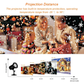 Miniatyrbilde 3 av 5: LED-projektor Jul Utomhus, LED-projektionslampa Snöflinga