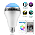 Pikkukuva 4 / 4: E27 3W Bluetooth Älykäs RGB-LED-Lamppu Langaton Musiikkikaiuttimella