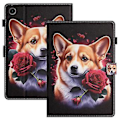 Pikkukuva 1 / 5: Ommeltu Tabletin Kotelo Samsung Galaxy Tab A9:lle (Corgi)