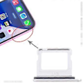 Miniatyrbilde 4 av 4: SIM + SIM-kortskuffe for iPhone 16 (Sølv)