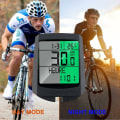 Miniatyrbillede 5 af 5: 1 stk. Grøn cykelcomputer, multifunktionel trådløs IP65 vandtæt