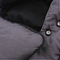 Miniatyrbillede 5 af 5: Herre Trapper Hat Alsidig Dun Hat Bomber Hat Vinter Udendørs Kostume Tilbehør Bomber Hat Dun Hat Trapper Hat Sort (Sort)
