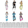 Miniatyrbilde 5 av 5: Rave-antrekk for kvinner, skinnende crop top-hettegenser, metallisk fritidsbukse, hettegenser-treningsgenser, discodanse-klubbklær (Small Grey)