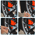 Miniatyrbillede 4 af 5: 4 stk. Aluminium Auto Ventilhætte, Heavy Duty Håndgranat Stil Ventil