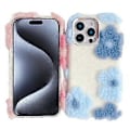 Miniatyrbild 2 av 5: Plushblomm TPU-fodral för iPhone 16 Pro Max (Stil A)