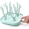 Miniatyrbillede 2 af 5: Flasketørringsstativ, Flasketørringsstativ, Flasketørringsstativ, Pladsbesparende, Babyflaskeholder, Flaskedisker
