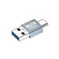 Miniatyrbilde 1 av 5: Universal USB C Hann til USB3.1 Hann Adapter Konverter 10Gbps Datahastighet Adapter Lader Data Konverter Tilbehør (D)
