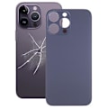 Miniatyrbilde 1 av 4: Enkel erstatningsglass bakdeksel for batteri til iPhone 14 Pro Max (Lilla)