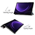 Miniatyrbillede 5 af 5: JSM PU Læder Smart Cover til Samsung Galaxy Tab S9 FE 10.9 (Graffiti)