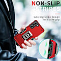 Miniatyrbilde 5 av 5: Ringholder-etui med sklisikkert grep for Samsung Galaxy S21 5G (Rosa)