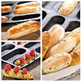 Miniatyrbillede 5 af 5: Silikone Brødform Non-Stick Perforeret Praktisk Franskbrød Hotdog Forme