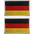 Miniatyrbillede 1 af 4: 2 Militær Patches - 8 x 5 cm - Sæt med 2 Sy-på Patches Dra