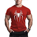 Pikkukuva 1 / 2: Spider-Man treenipaita lyhyillä hihoilla miehille (L Punainen)