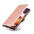 Miniatyrbild 4 av 5: Läderfodral för Samsung Galaxy Note20 Ultra (Roséguld)