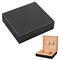 Miniatyrbillede 1 af 5: Håndlavet Træ Cigar Etui Humidor