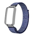Miniatyrbilde 2 av 5: PC-etui + Nylon Loop-reim for Xiaomi Mi Band 7 Pro (Midnattsblå)