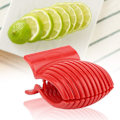 Miniatyrbillede 4 af 5: Tomatskærer, Tomatcitronskærer Frugt Cutter Løg Holder Kitc