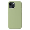 Pikkukuva 1 / 5: Nestemäinen Silikoninen Puhelimen Kotelo iPhone 15 Plus:lle (Matcha Vihreä)