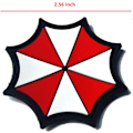 Miniatyrbillede 2 af 5: 2 stk. Resident Evil Umbrella Corporation PVC-patch-badges