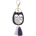 Miniatyrbild 1 av 5: Chouette pompon porte-clés pendentif breloque porte-clés mode dam