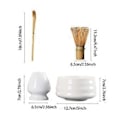 Miniatyrbild 4 av 5: Matcha Visp Set Matcha Set Matcha Skål Verktyg Visphållare Matcha Kit Japanskt Teset för Teförberedelse Nybörjare Hemgåva