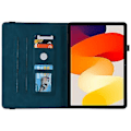 Miniatyrbillede 3 af 5: Læder Tablet Etui Til Xiaomi Redmi Pad SE 11 tommer (Blå)
