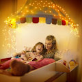 Miniatyrbillede 2 af 5: 2-delt LED-lyssnor 6 * 3 meter 600 lys, 8-mode USB, suita