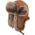 Miniatyrbilde 1 av 5: Unisex Suede Faux Fur Trapper Hat Varm Anti Vind Russisk Jakt