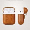 Pikkukuva 5 / 5: AirPods2 -kotelo, suojakotelo Apple Airpod 2 & 1:lle (Ruskea)