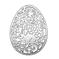 Miniatyrbild 1 av 5: Påskkanin Ägg Metallstansar Schablon DIY Scrapbooking Album Papperskort Mall Form Prägling Hantverk