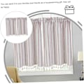Miniatyrbillede 3 af 5: 4 stk. korte gardinvinduer Valances Spisestue Badeværelse Valances Korte gardin Åndbare Valanc