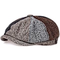 Miniatyrbillede 2 af 4: Farveblokering, drengehatte, flade hatte, tweed Gatsby-hatte, Ivy Iri