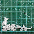 Miniatyrbillede 2 af 5: Skæreforme i kulstofstål Håndlavet DIY Stencil Form Prægning Mønster (JX2220)