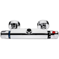 Miniatyrbilde 1 av 4: Termostatisk Dusj Armatur Blandingsventil 8-85 Grader Veggmontert for Bad 170mm