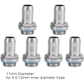 Miniatyrbillede 1 af 5: Barb Fittings PCS Vandkølet 2 Kontakt G1/4 Han Gevind Forbindelse
