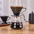 Miniatyrbillede 4 af 5: Keramisk Hæld-Over Kaffetragt til 2-Kops Brygning, Kegle Design
