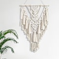 Pikkukuva 1 / 5: Sininen unelma Macrame seinävaate, Afaneep Suuri seinäkoriste