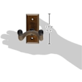 Miniatyrbild 5 av 5: Hem- och studiogitarrklämma (väggmontering), 1-pack brun valnöt
