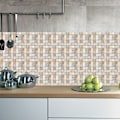 Pikkukuva 4 / 5: 15 kpl itseliimautuvaa laattatarraa 10 x 10 cm, mosaiikkityyli