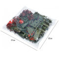Miniatyrbild 5 av 5: 290 st 4 cm små soldater set militärleksak för barn sand tabl