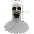 Miniatyrbild 5 av 5: Halloween Nun Horror Mask, Halloween Nun Horror Mask Cosplay Late